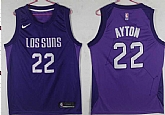 Suns 22 Deandre Ayton Purple City Edition Nike Swingman Jersey,baseball caps,new era cap wholesale,wholesale hats